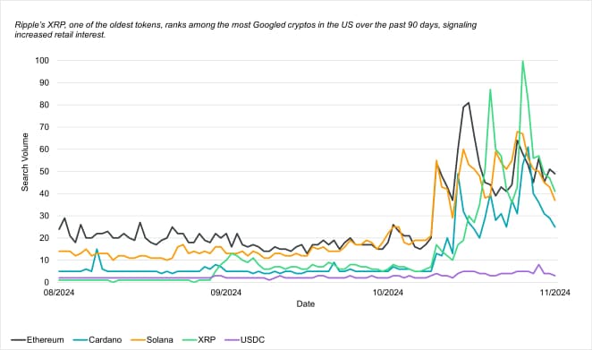 XRP Google Trends