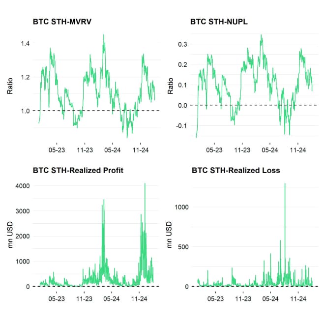 Bitcoin STH Dashboard