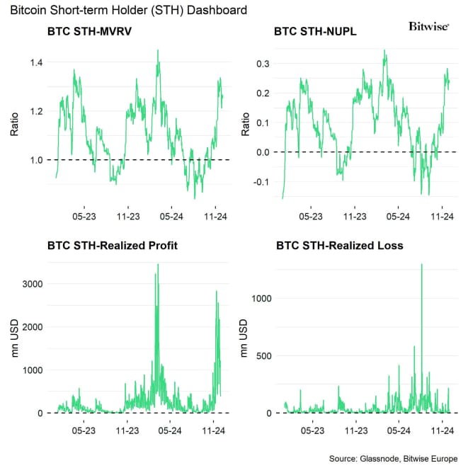 Bitcoin STH Dashboard