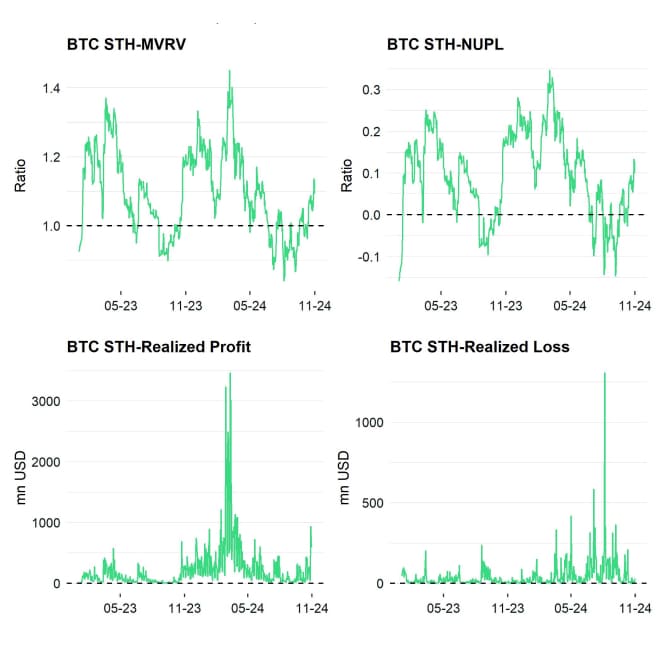 Bitcoin STH Dashboard