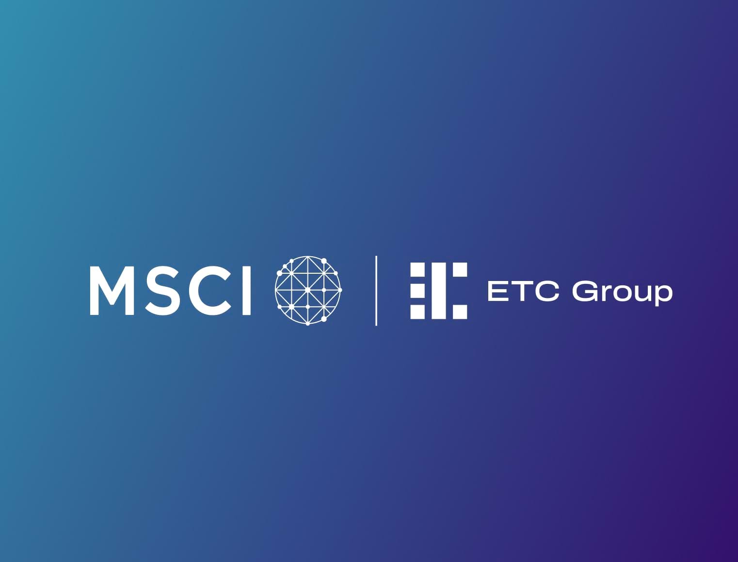 ETC Group lanciert ersten auf MSCI-Index basierten Krypto ETP | ETC Group