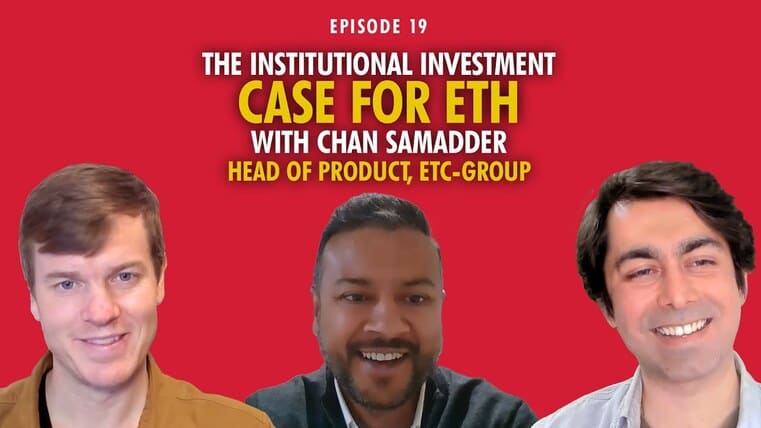 The Institutional Investors Guide to Ethereum with Chan Samadder, CFA illustration